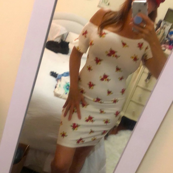 Floral Mini Dress - Picture 1 of 4